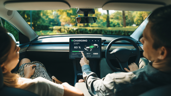 a-couple-sitting-in-an-ev-car-while-charging